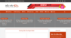 Desktop Screenshot of dieuhau.com